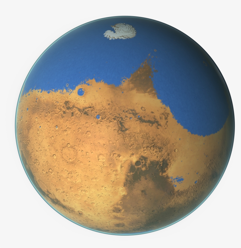Png - Mars Surface Billion Years Ago, transparent png download