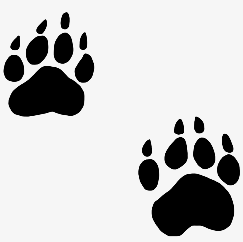 Prints Clipart - Bear Print Clip Art, transparent png download
