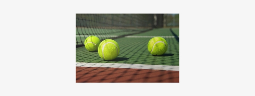 Tennis Balls On The Court, transparent png download