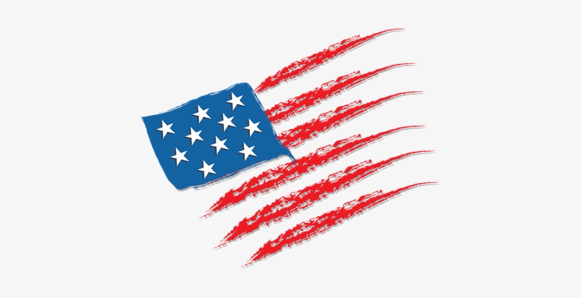 United States, The Flag - Bandeira Estados Unidos Png, transparent png download