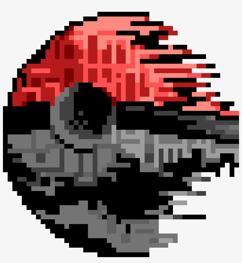 Pokeball Death Star Png Jpg Transparent Download - Illustration, transparent png download