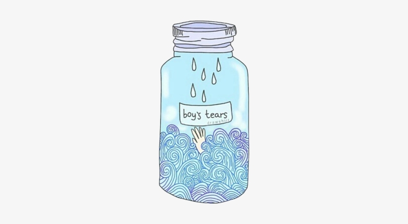 Overlay, Boy, And Tears Image - If Teardrops Could Be Bottled, transparent png download
