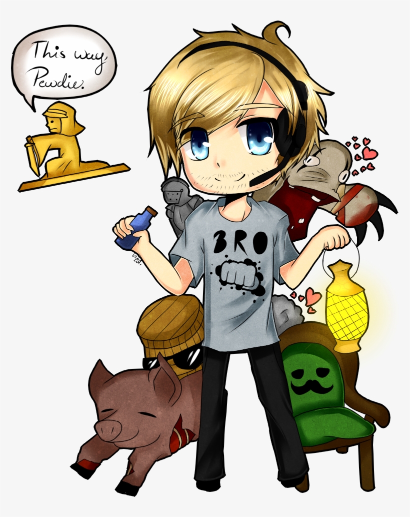 Blog-0427280001362331840 - Pewdiepie Best Fan Art, transparent png download