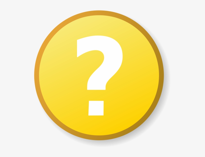 Question Mark Question Mark Yellow Circle PNG Image Transparent PNG