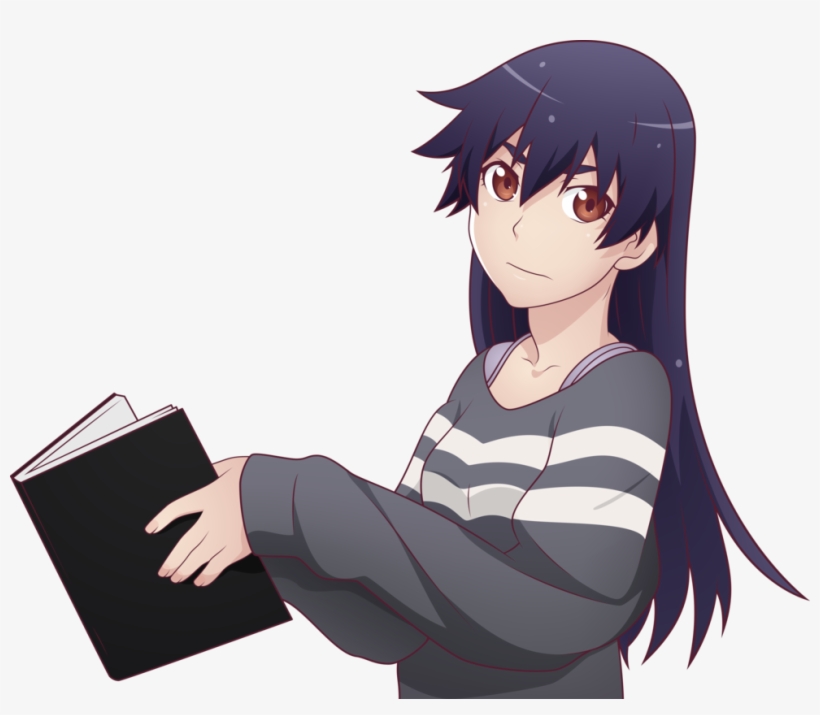 252kib, 984x811, Kanbaru Suruga By Phluxxor-d8xcnah - Monogatari Kanbaru, transparent png download