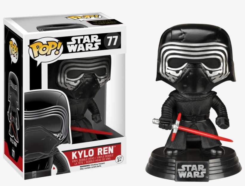 Star Wars Funko Pop Kylo Ren - Funko Pop Star Wars Kylo Ren, transparent png download
