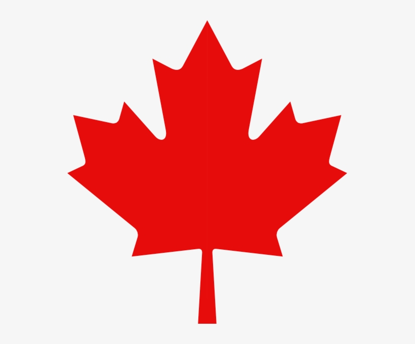 Slightly Darker Maple Leaf - Canada Maple Leaf Svg, transparent png download