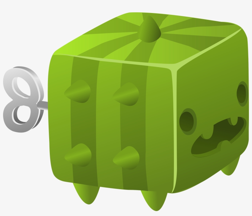 Cubimal Npc Cactus By Glitch - Cactus, transparent png download