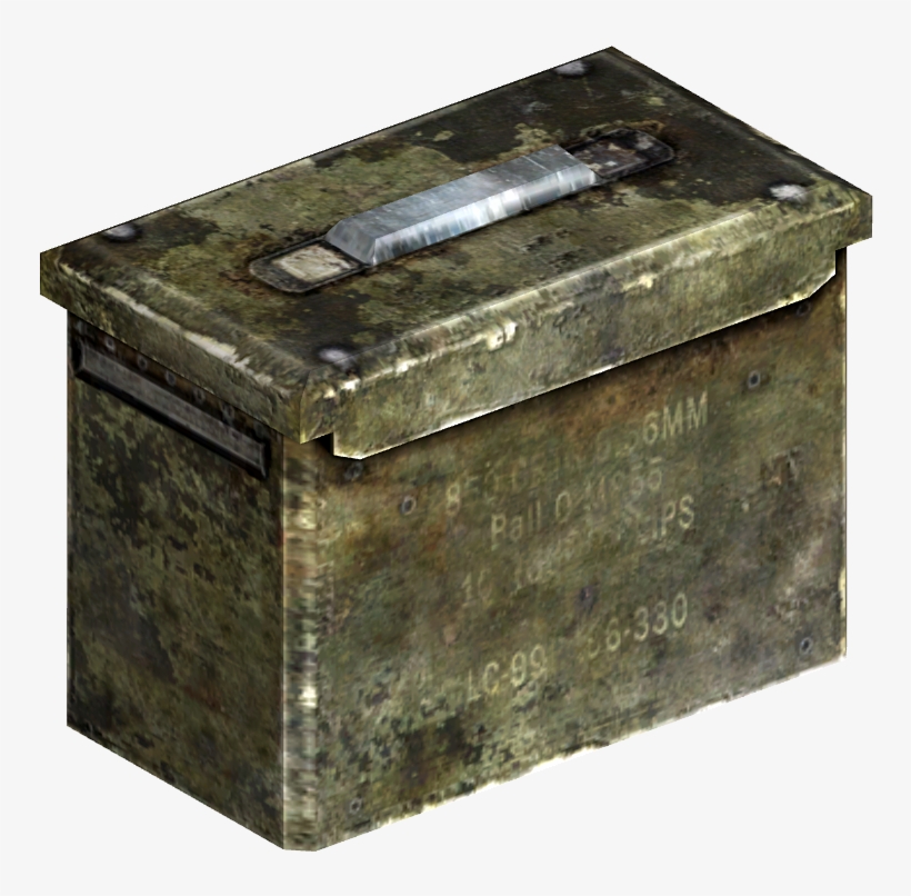 Ammunition Box - Fallout Ammo Box, transparent png download