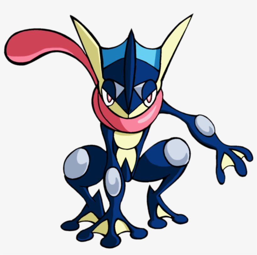 Greninja By Cyboarach95-d84igsi - Najbardziej Lubiany Pokemon, transparent png download