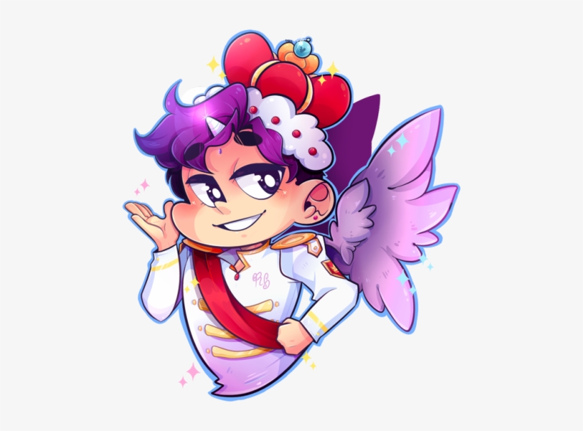 Prince Roman Has Arrived Bit Of Struggle To Get This - Sander Sides Roman Fanart, transparent png download