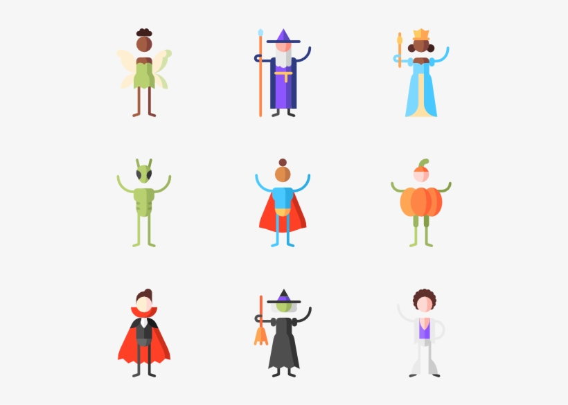 Halloween Costume Party - Illustration, transparent png download