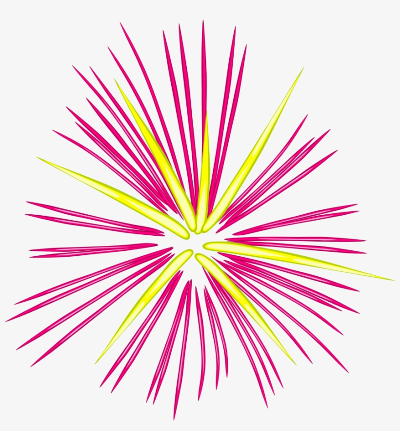 How To Set Use Pink Fireworks Clipart, transparent png download