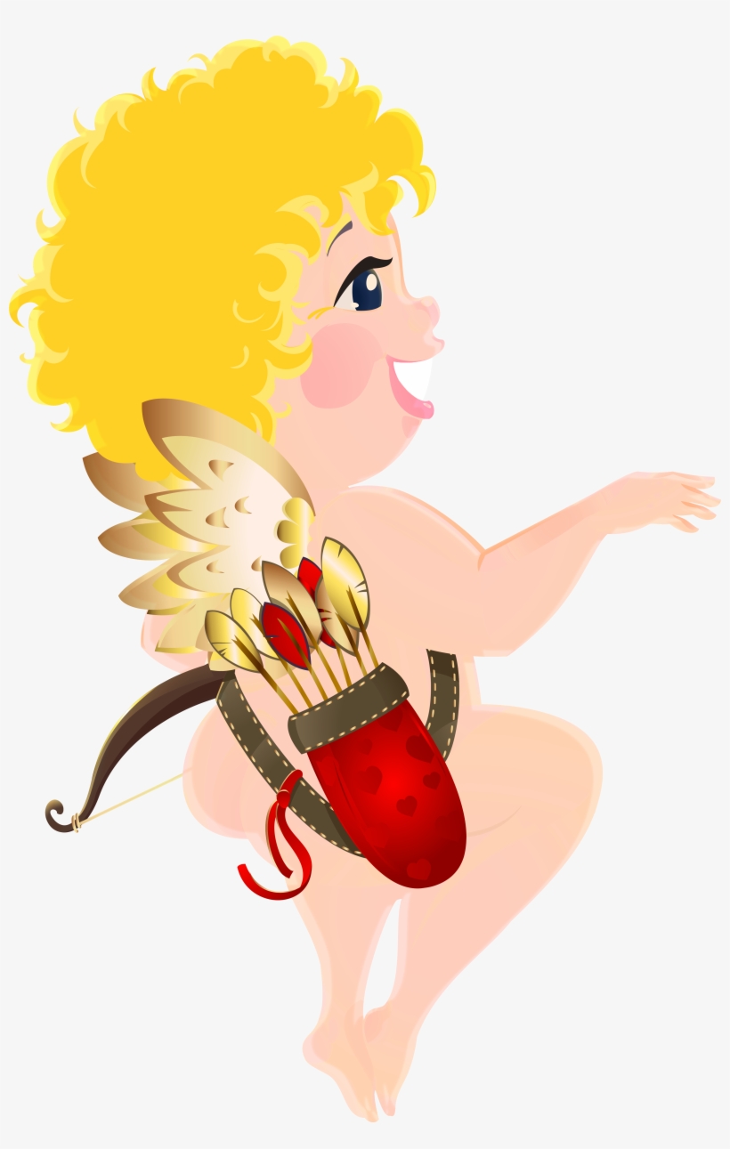 Download Beautiful Cupid Png Clipart Image - Illustration | Transparent ...