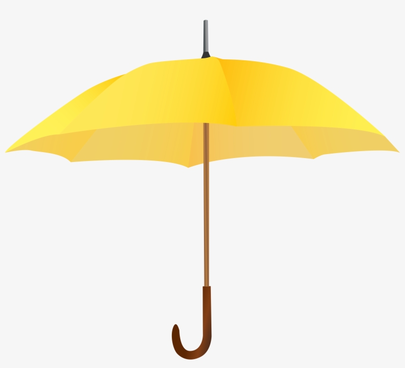Yellow Umbrella Png, transparent png download