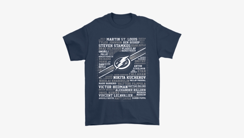 Nhl Hockey All Players Team Tampa Bay Lightning Shirtsnhl, - Tampa Bay Lightning New Jerseys, transparent png download
