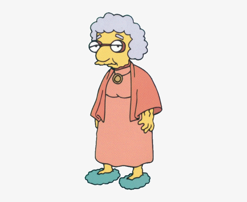 Grandma Van Houten2 - Grandma From The Simpsons, transparent png download