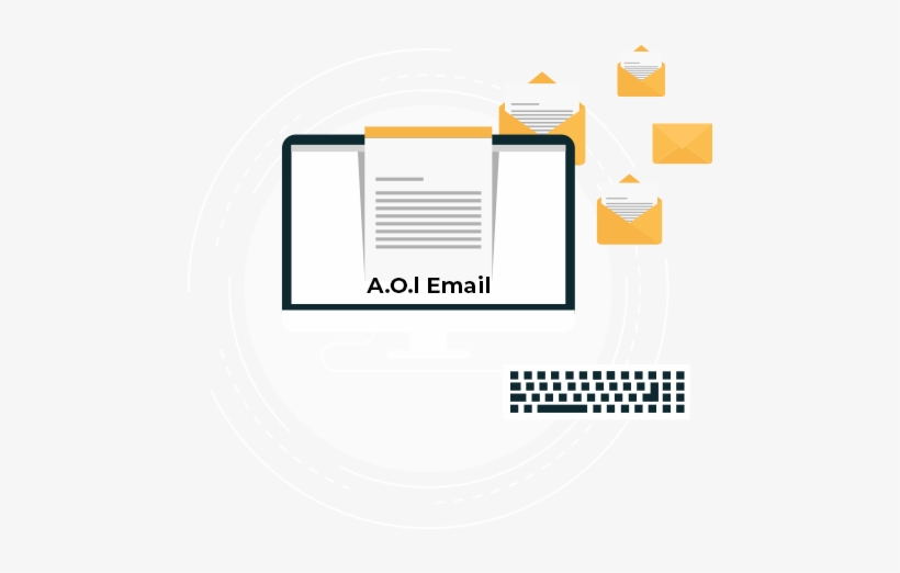 Support For Aol Email Banner - Aol Mail, transparent png download