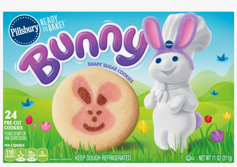 Pillsbury Holiday Cookies Easter, transparent png download