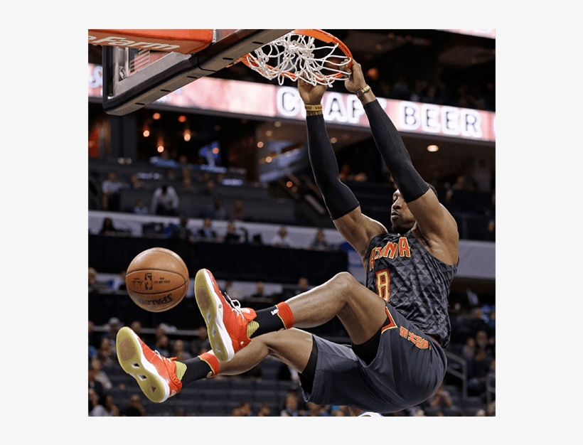 Nba Star Dwight Howard Pictured Dunking Basketball - Dwight Howard, transparent png download