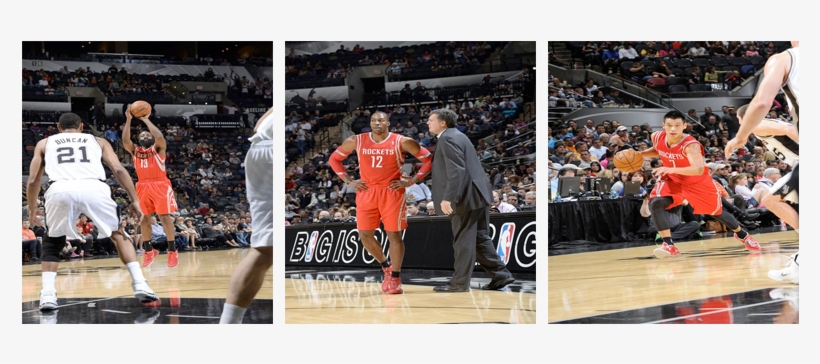 James Harden, Dwight Howard, Jeremy Lin - Houston Rockets, transparent png download