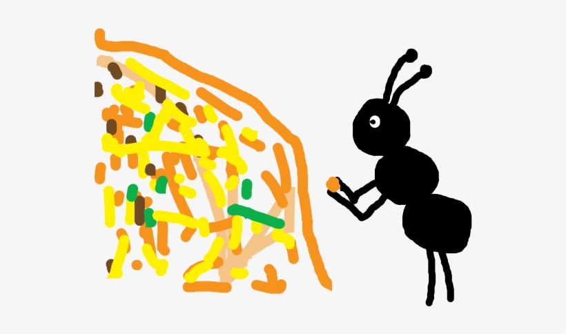 And So The Ants And The Grasshoppers Have Been Best - Illustration, transparent png download