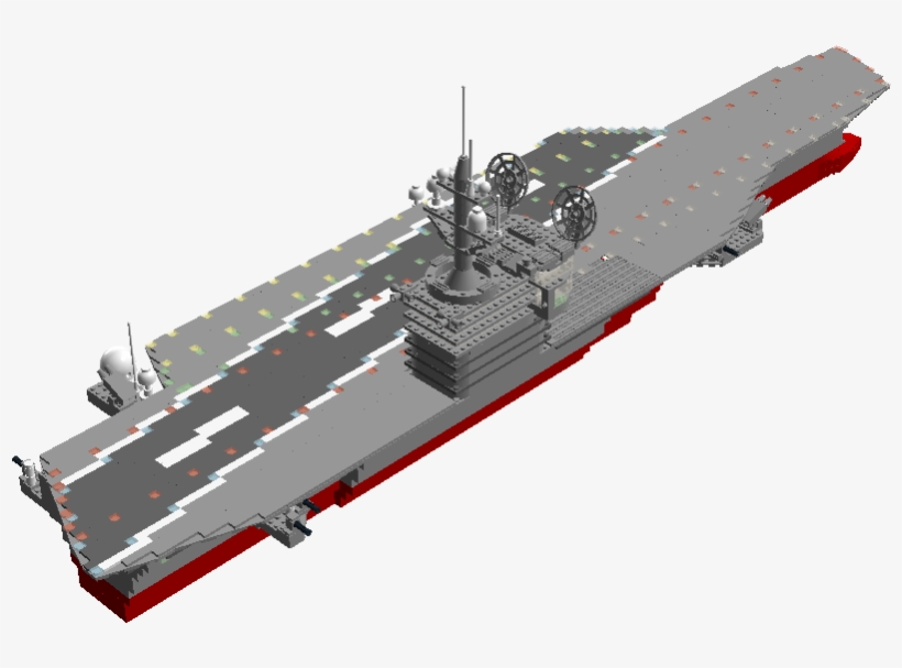 Lego Aircraft Carrier - Ship, transparent png download