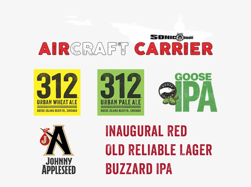 Aircraft Carrier List - Goose Island, transparent png download