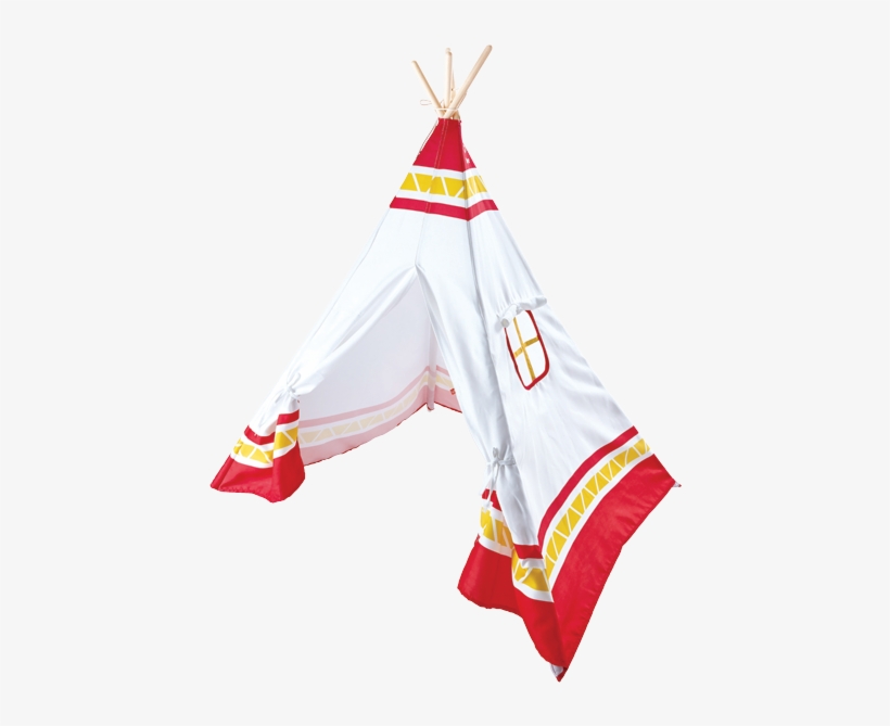 Hape Teepee Tent - Hape Hap-e4307 Teepee Tent-red, transparent png download