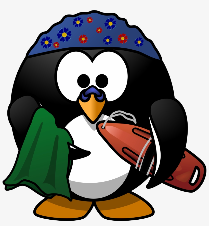 Clipart - Swimmer Penguin - Penguin Swimming Clip Art, transparent png download
