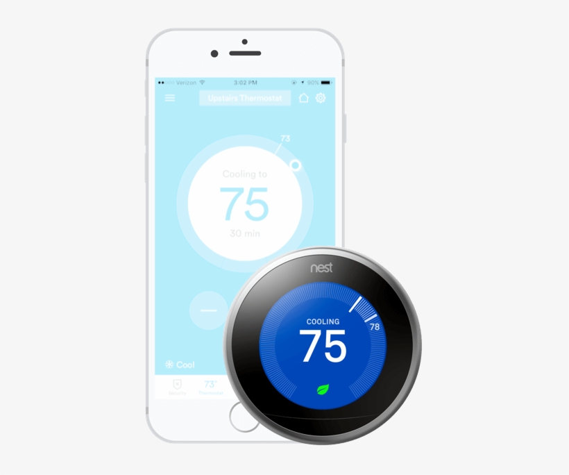 Change The Temperature Using The Panel, The App, Your - Nest 3rd Gen Learning Thermostat, transparent png download