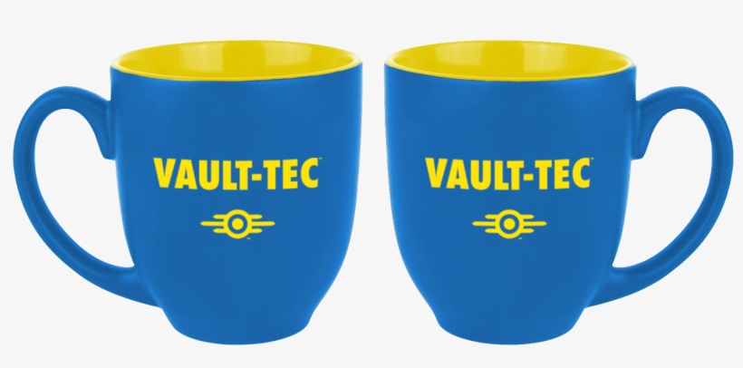 Fallout Mug Vault Tec Two Color - Vault Tec Mug, transparent png download