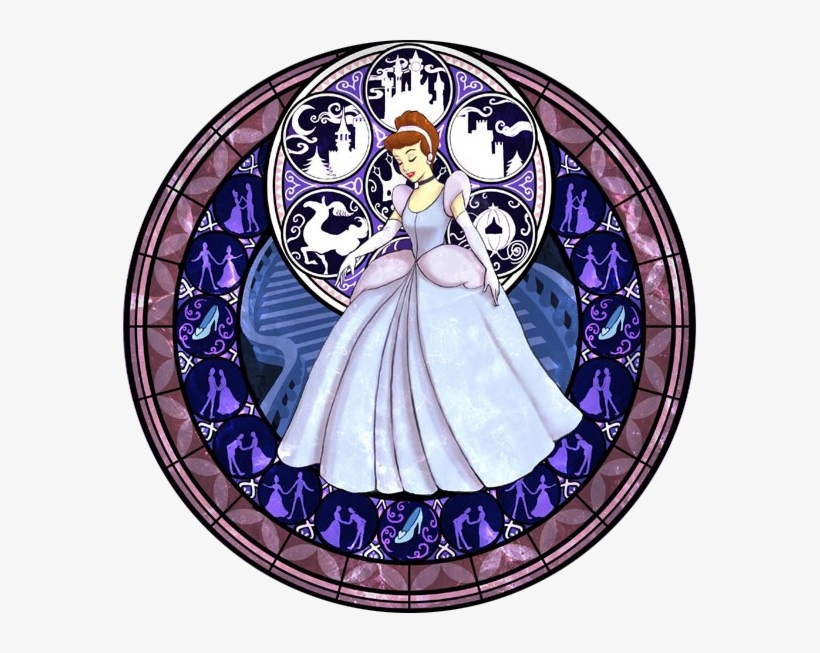 So Far, Three Disney Princesses Have Been Confirmed - Disney Cinderella Stained Glass, transparent png download