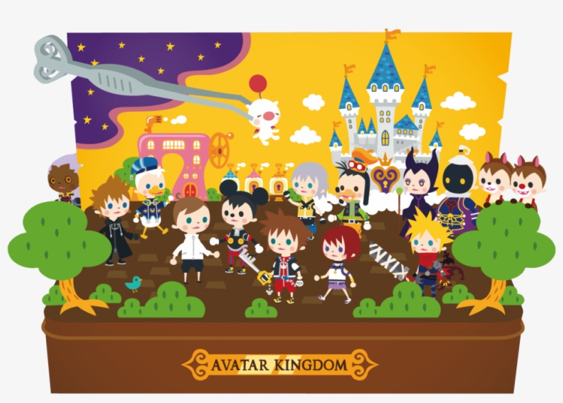 Kingdom Hearts Unchained Key Announced For Mobile Devices - Kingdom Hearts Mobile, transparent png download