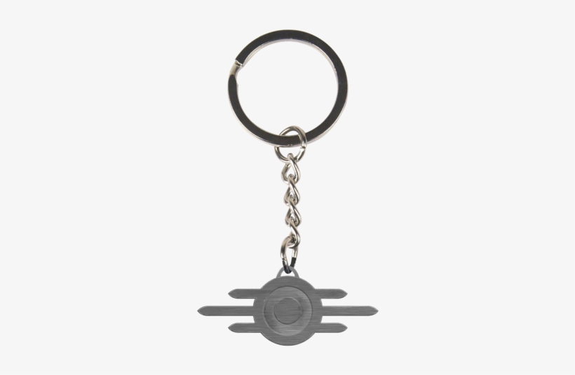 Fallout Keychain Vault Tec - Brotherhood Of Steel Keyring, transparent png download