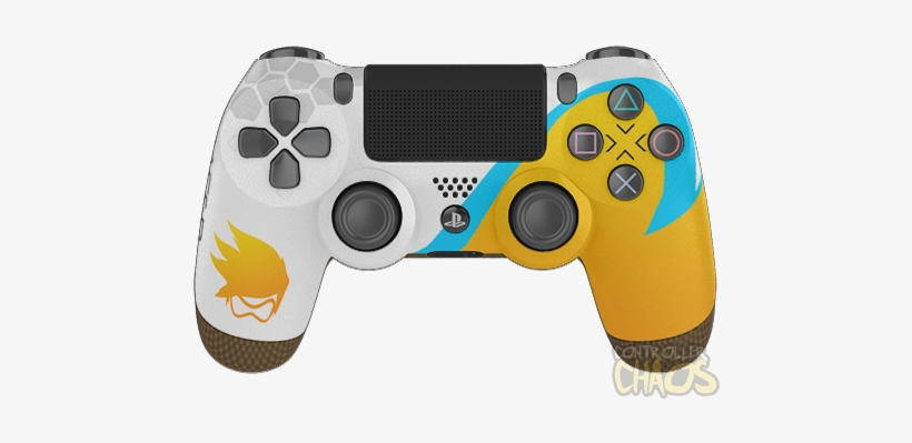 Authentic Sony Quality - Overwatch Tracer Ps4 Controller, transparent png download