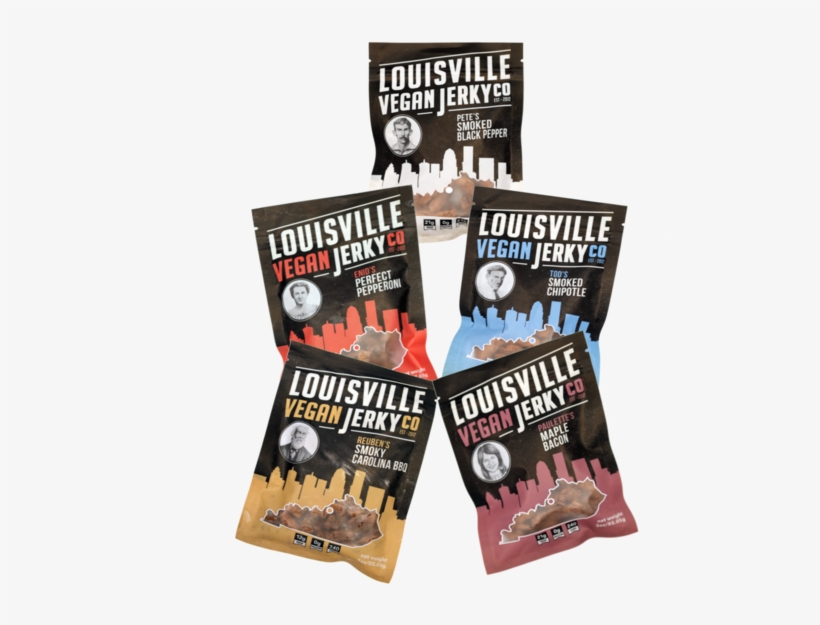 Louisville Vegan Jerky Sampler Pack PNG Image Transparent PNG Free