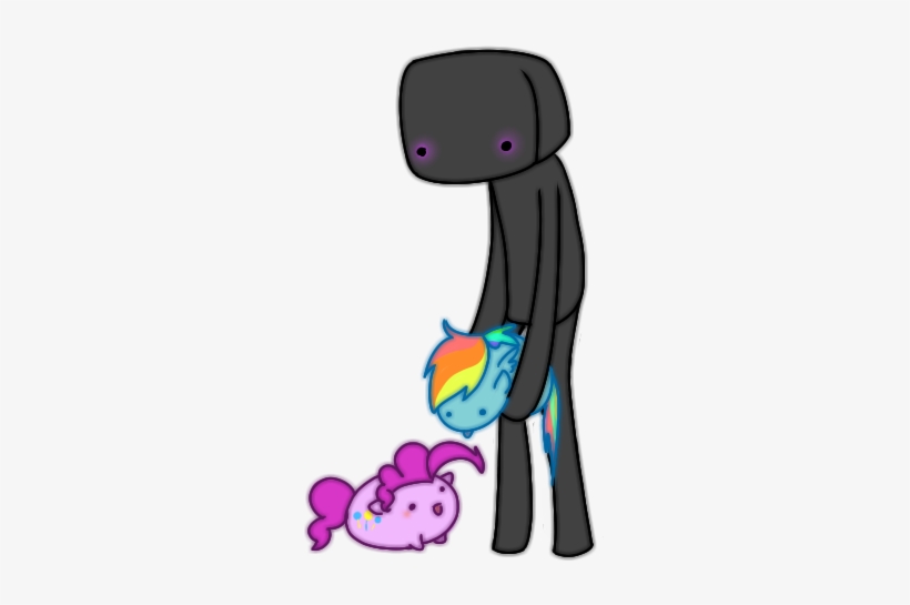 Minecraft Rainbow Dash Pony Purple Mammal Pink Violet - Digital Art, transparent png download