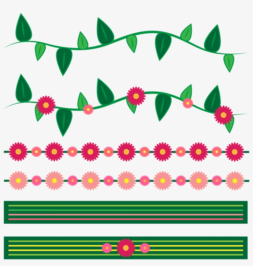 Flower - เส้น ขอบ Png, transparent png download