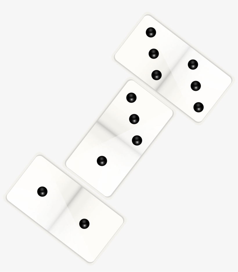 Dominoes Pieces Png Clipart - Dominoes Clipart Transparent, transparent png download
