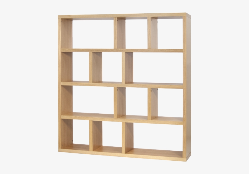 Berlin Bookcase 4 Levels - Berlin 4 Levels 150 Cm In Oak Shelving Units By Temahome, transparent png download