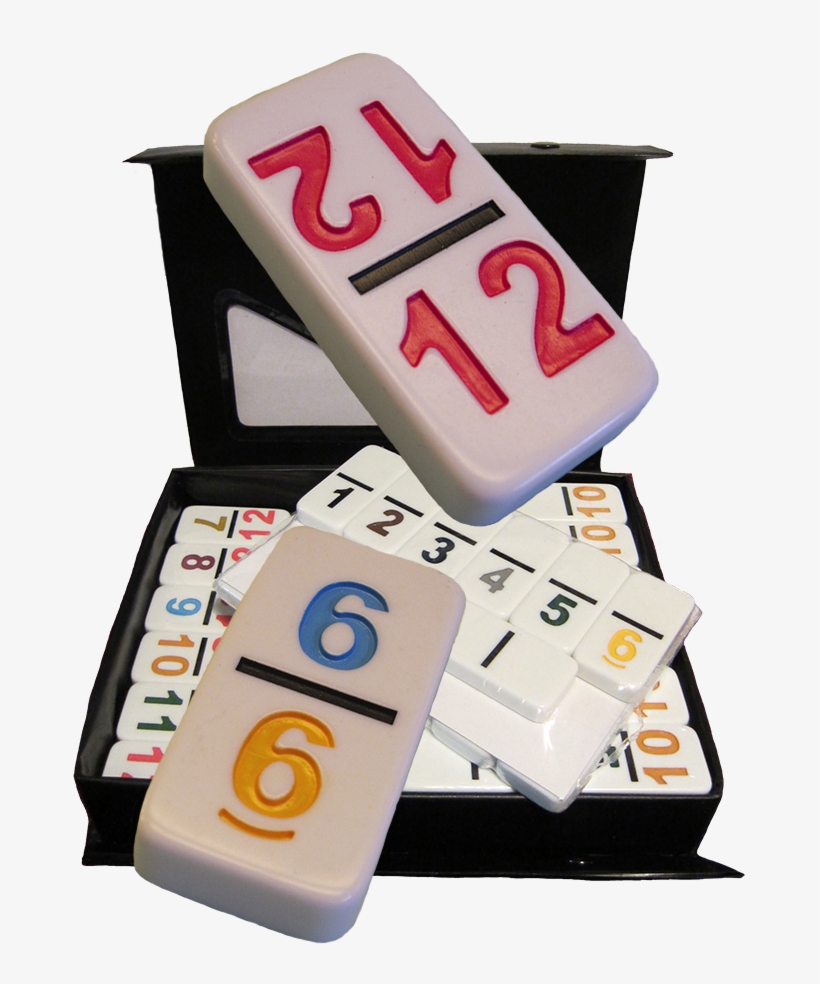Double 12 Numbers Dominoes - Mexican Train Number Dominoes Value Set, transparent png download