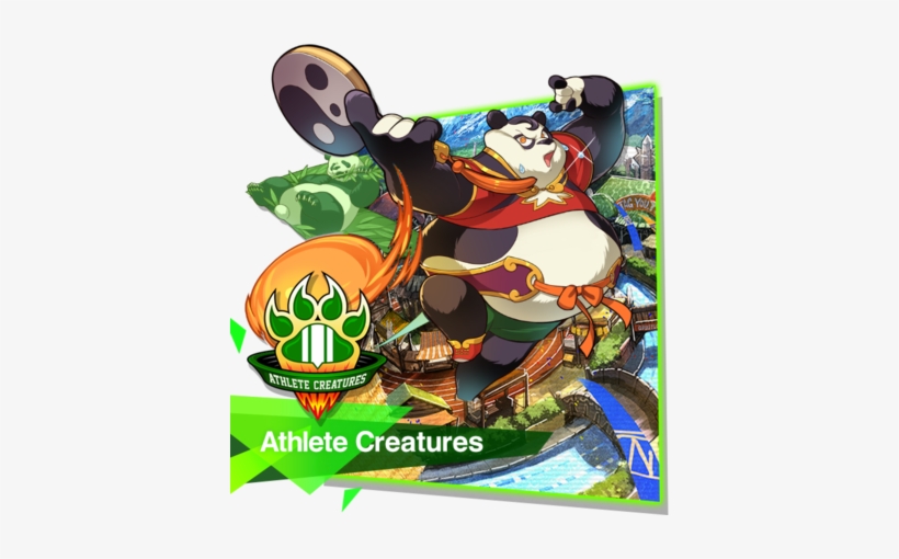 Athlete Creatures Big - Fight League Athlete Creatures, transparent png download