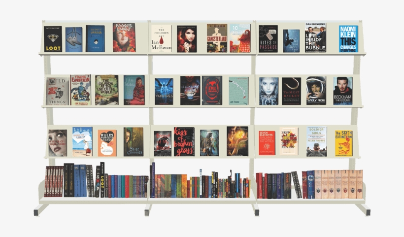 New Book Shelving Display - Shelf, transparent png download