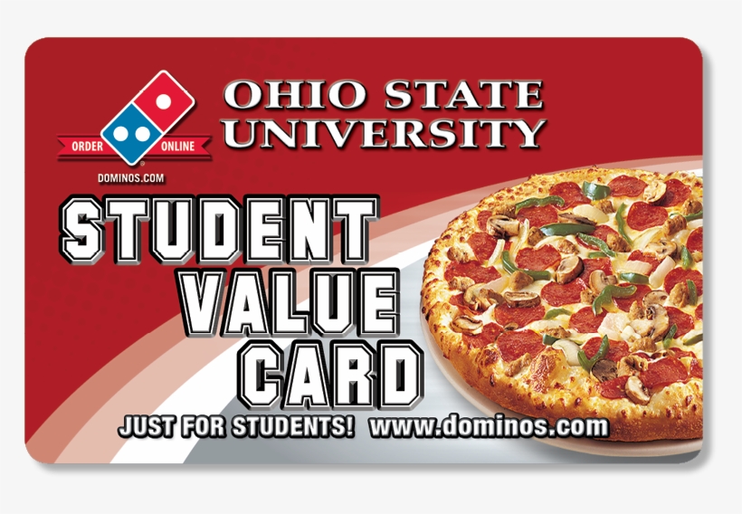 Campus Card - Dominos Student Discount Card, transparent png download
