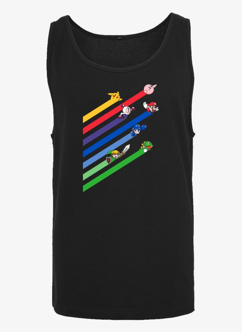 Tee Surgery Gaming Streaks T-shirt Tanktop Men Black - T-shirt, transparent png download