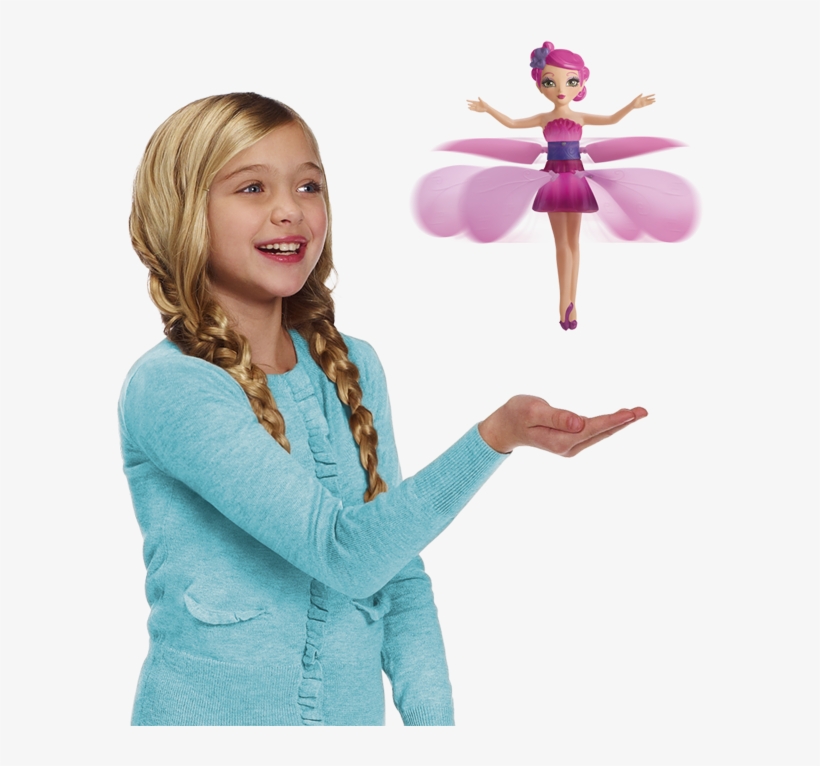 Flower Fairy - Flying Fairy Doll, transparent png download