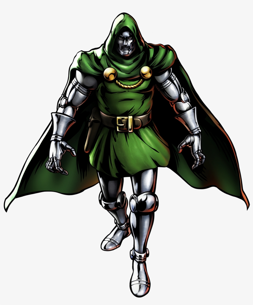 Doctor Doom Mvc3 - Doctor Doom Marvel Vs Capcom 3 PNG Image ...