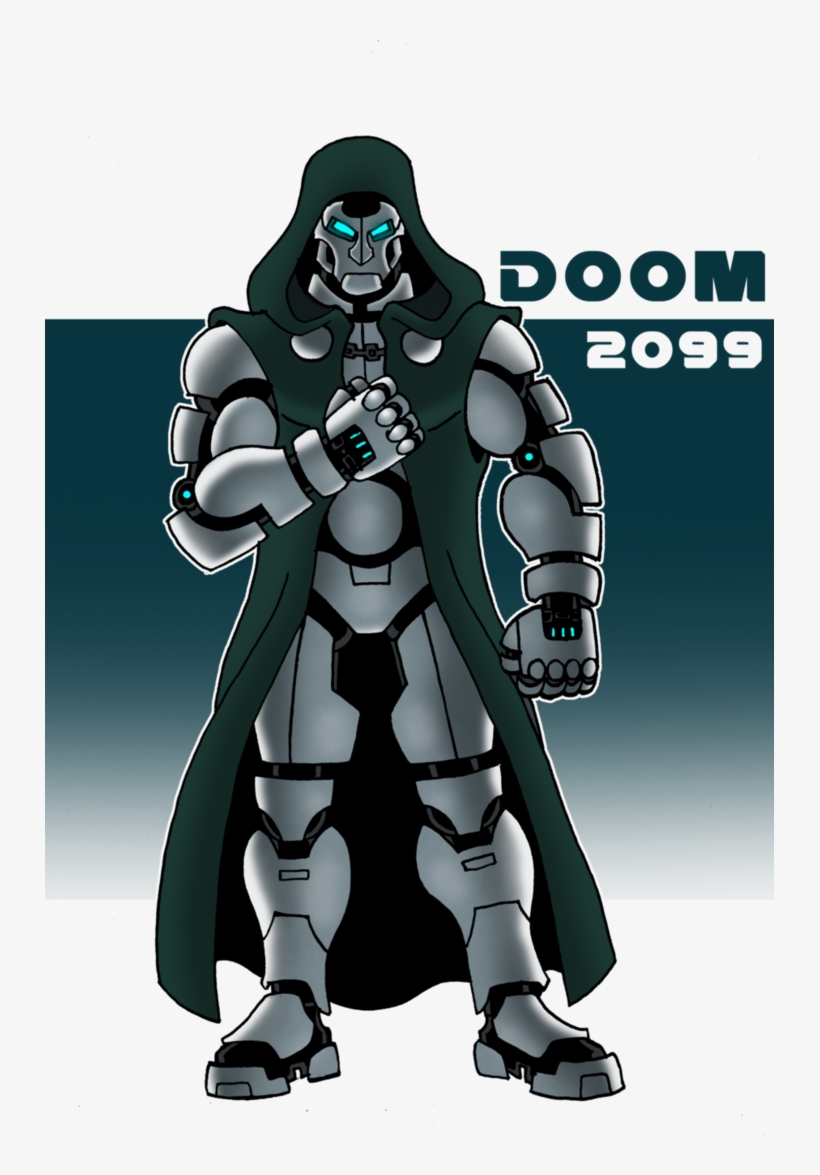 2099 By Https - 2099 Doctor Doom, transparent png download