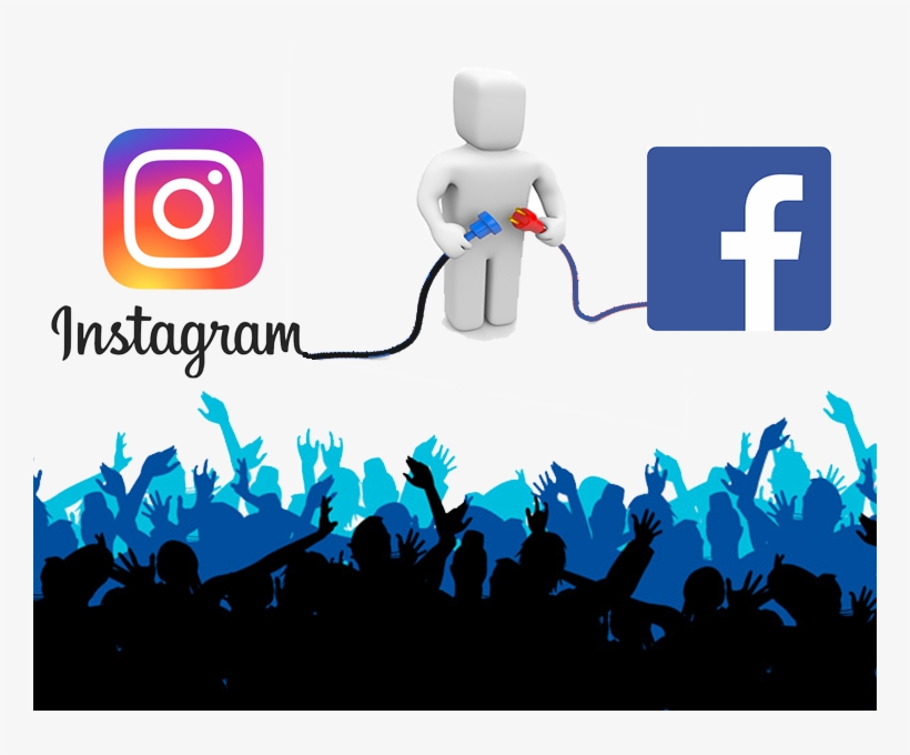 Link Your Instagram To Facebook And Increase Your Audience - Social Network, transparent png download